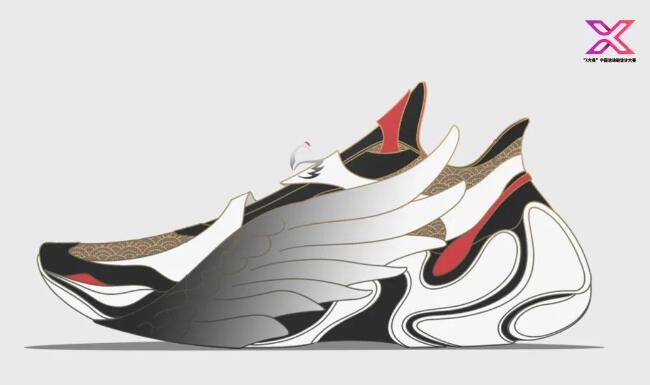 中国运动鞋设计图,鞋类设计大赛效果图