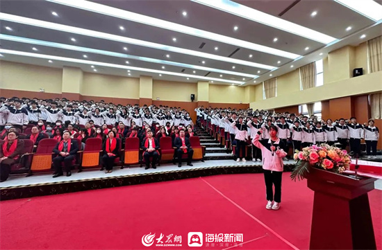 光正实验学校潍坊学校,光正实验学校百日誓师