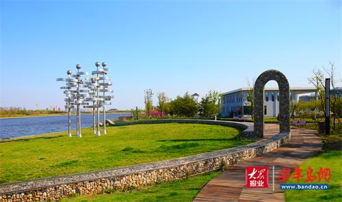青岛澜湾风景区,青岛澜湾美丽的公园