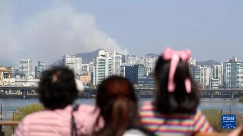 韩山火灾最新视频消息,韩山失火