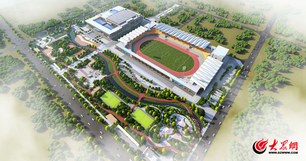 智圣故里·时尚临沂·美好沂南⑯|沂南县体育中心建设如火如荼预计今年10月竣工验收