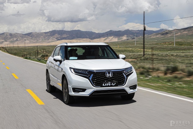 本田ur-v试驾冠道,大五座东风suv