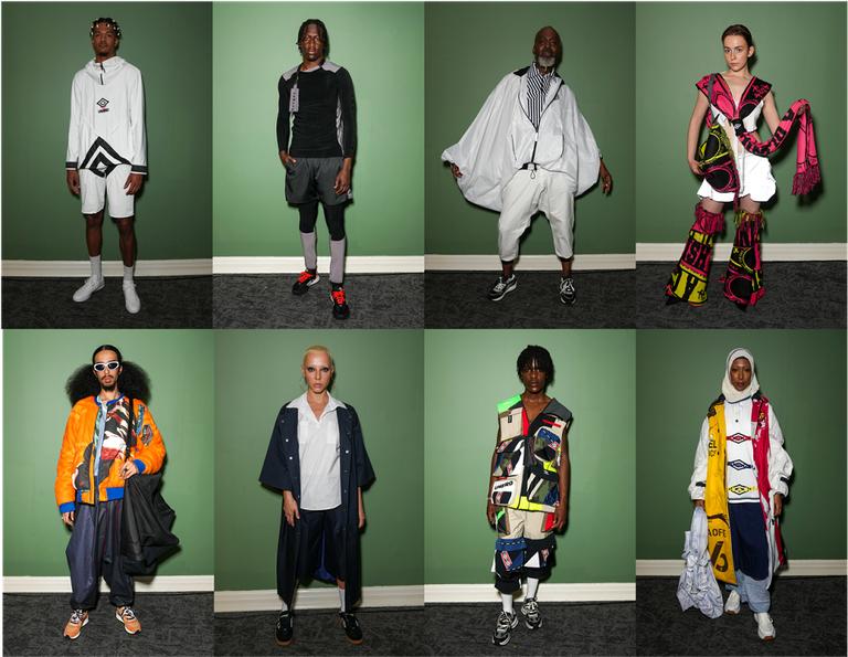 umbro茵宝新款,umbro茵宝联名款走秀