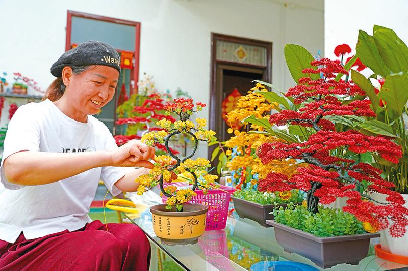 正阳：“小庭院”成增收“聚宝盆”