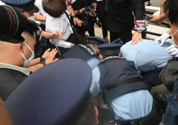 安倍遭枪击事件最新消息,安倍遭枪击现场画面公开
