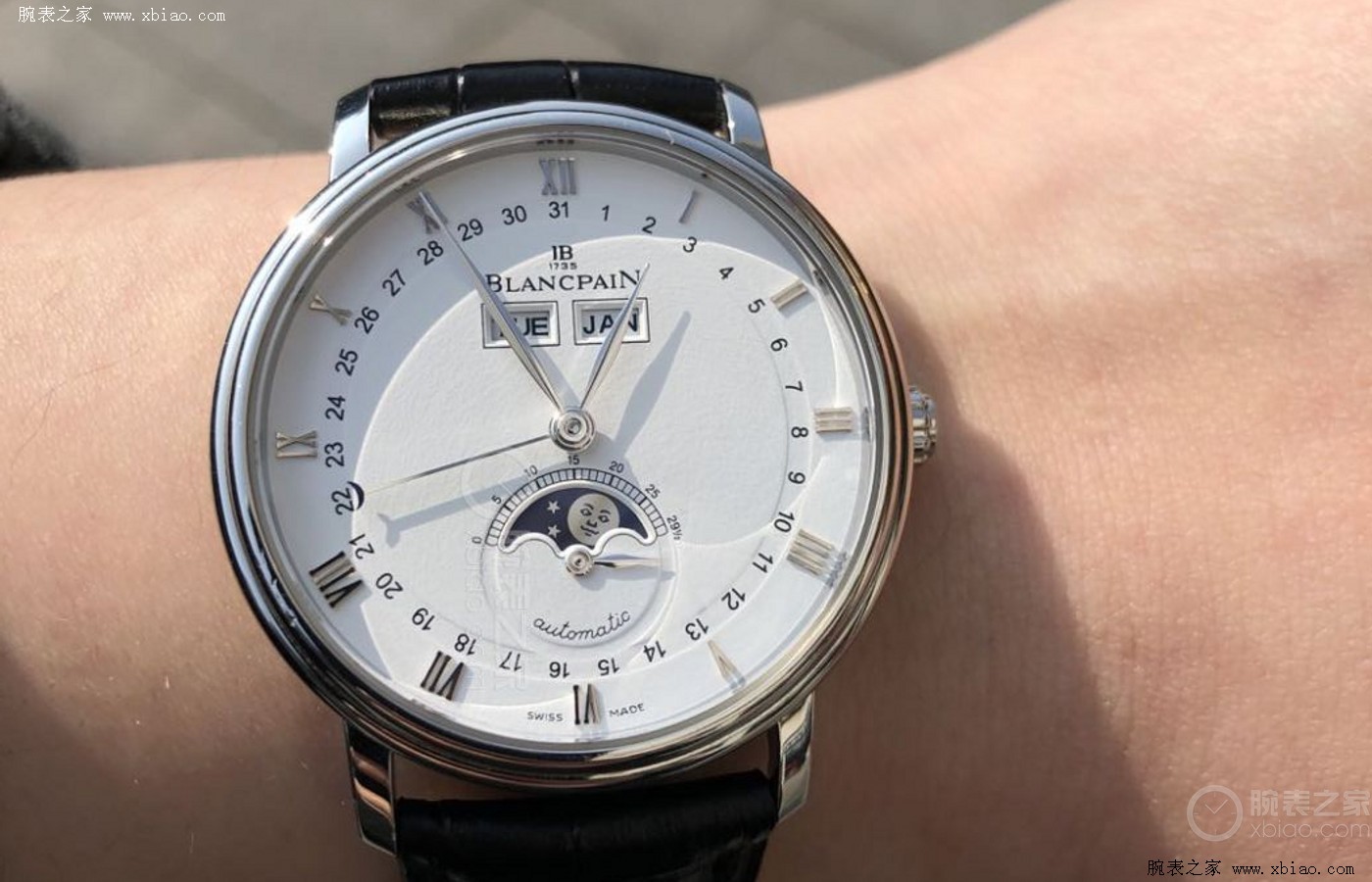 宝珀6654玫瑰金23年全套二手多少钱,宝珀6654机芯跟劳力士3235哪个好