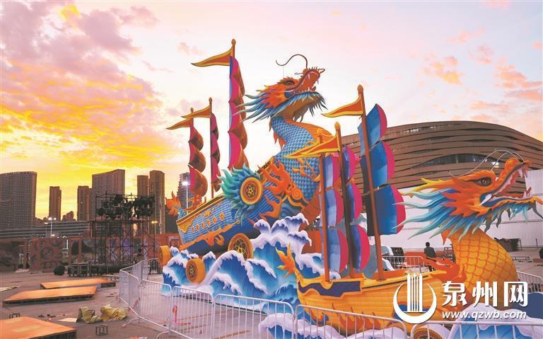 元宵节灯会游园,元宵夜园博园里赏虎灯